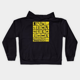 Kill Bill Yellow Kids Hoodie